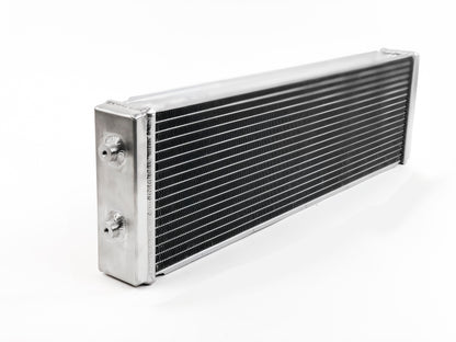 CSF Universal Dual-Pass Cross-Flow Heat Exchanger | 3/4in Slip-On, 2-Row 42mm | 8030