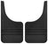 Husky Liners Universal 12in Wide Black Rubber Front Mud Flaps w/o Weight