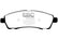 EBC 00-02 Ford Excursion 5.4 2WD Extra Duty Rear Brake Pads