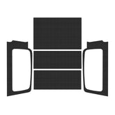 DEI 04-06 Jeep Wrangler LJ Unlimited Headliner Complete Kit - Black