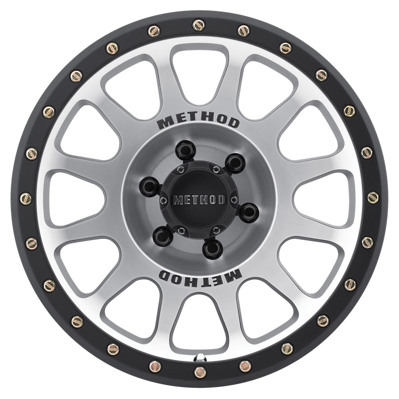 Method MR305 NV 17x8.5 0mm Offset 6x135 94mm CB Machined/Black Street Loc Wheel