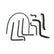 Mishimoto 94-96 Chevrolet Impala 5.7 EPDM Replacement Hose Kit