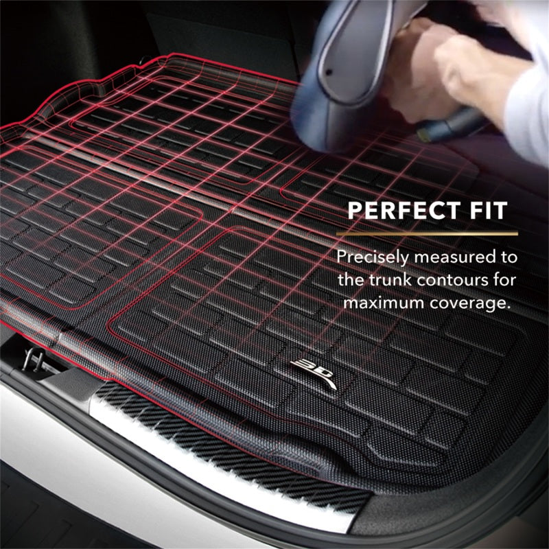 3D MAXpider 11-19 Nissan Leaf Kagu Cargo Liner - Black