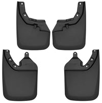Husky Liners 16-22 Toyota Tacoma w/ OE Fender Flares Front and Rear Mud Guards - Black