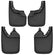 Husky Liners 16-22 Toyota Tacoma w/ OE Fender Flares Front and Rear Mud Guards - Black