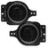 Oracle Jeep Wrangler JL/JT Sport High Performance W LED Fog Lights - w/o Controller