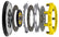 Advanced Clutch ACT Mod-Twin 225 Heavy Duty Sprung Street Clutch Kit T1S-M01