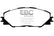 EBC 09-10 Pontiac Vibe 2.4 2WD Yellowstuff Front Brake Pads