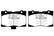 EBC 05-08 Acura RL 3.5 Redstuff Front Brake Pads