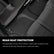 Husky Liners 21-23 Chevrolet Tahoe / GMC Yukon X-act Contour Series 3rd Seat Floor Liners - Black