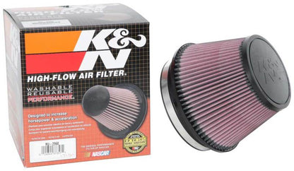 K&N Universal Air Filter | Round Tapered, 6in Flange, 5in Tall | RU-2960