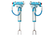 King Shocks 2011+ Chevrolet Silverado 2500/3500/HD Front 2.5 Dia Remote Res Shock w/Adjuster (Pair)