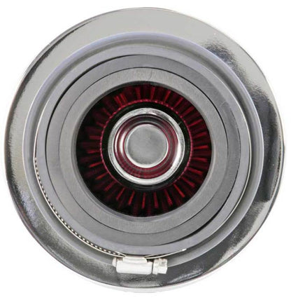 K&N Universal Air Filter | Round Tapered, 4in Flange, 5.5in Tall | RG-1001RD