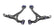 SuperPro 2003 Honda Accord DX Front Lower Control Arm Set w/ Bushings