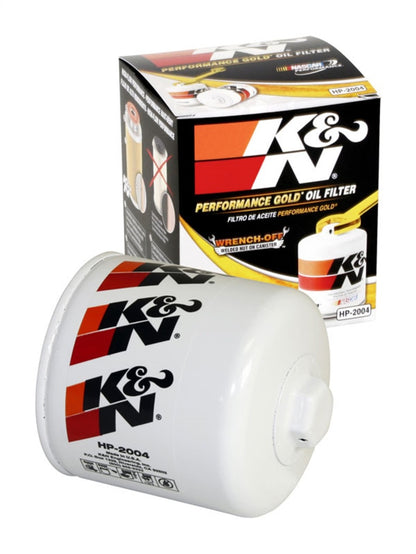 K&N Oil Filter | 3/4 In. - 16UNF-2B Thread | HP-2004