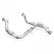 Stainless Works 2017 F-150 Raptor 3.5L 3in Downpipe High-Flow Cats Factory Connection