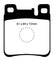 EBC 05-06 Chrysler Crossfire 3.2 SRT6 Yellowstuff Rear Brake Pads