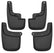 Husky Liners 15-22 Chevy Colorado w/o Flares (Excl. ZR2) Front and Rear Mud Guards - Black