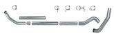 Diamond Eye KIT 5in Turbo Back SGL MFLR RPLCMENT PIPE AL: 94-02 DODGE CUMMINS 5.9L W/ RP #510220