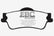 EBC 11+ Chevrolet Caprice 3.6 Yellowstuff Rear Brake Pads