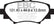 EBC 14+ Mazda 3 2.0 (Japan Build) Greenstuff Rear Brake Pads