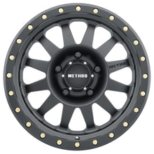 Load image into Gallery viewer, Method MR304 Double Standard 15x10 -50mm Offset 5x4.5 83mm CB Matte Black Wheel