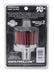 K&N Steel Base Crankcase Vent Filter .625in Vent OD x 2in OD x 1.5in Height
