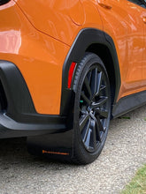 Load image into Gallery viewer, Rally Armor 22-24 Subaru WRX Black UR Mud Flap w/Orange Logo