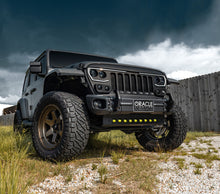 Load image into Gallery viewer, ORACLE Lighting 2019+ Jeep Wrangler JL Skid Plate w/ Integrated LED Emitters - Yellow SEE WARRANTY