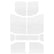 DEI 18-23 Jeep Wrangler JL 4-Door Boom Mat Headliner - 9 Piece - White