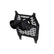 MBRP 24-25 Can-Am Maverick R Single Wall Angle Cut Dual 4-Inch Outlet Tip w/ Shield - Black