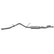 MBRP 05-11 Nissan Frontier 4.0L V6 Single Side Aluminum Cat Back Exhaust