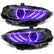 Oracle Lighting 18-23 Ford Mustang Dynamic ColorSHIFT LED Headlights - Black Series