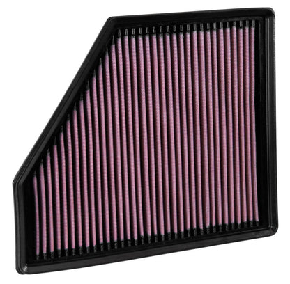 K&N Drop-In Air Filter | 2016-2024 Chevrolet Camaro 6.2L V8 | 33-5047