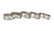 Vibrant 2.5in. O.D. Titanium Pie Cuts - Bag of 5