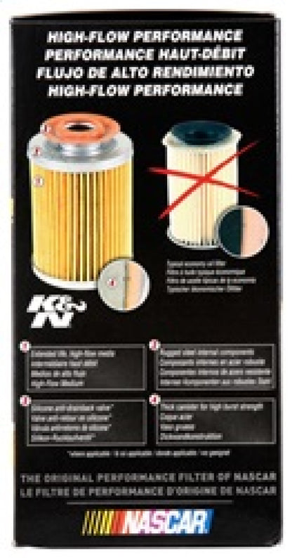 K&N Oil Filter | 1 In - 16UN-2B Thread | HP-4003