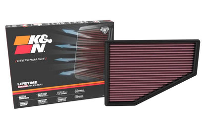 K&N Drop-In Air Filter | 2021-2027 Jeep Grand | 33-5123