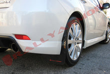 Load image into Gallery viewer, Rally Armor 08-10 Subaru WRX / 08-11 Impreza 2.5i (Hatch/Sedan) Black UR Mud Flap w/Red Logo