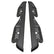 Westin 14-22 Toyota 4Runner (Excl. Limited & Nightshade) Outlaw Nerf Step Bars - Textured Black