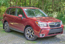 Load image into Gallery viewer, Rally Armor 14-18 Subaru Forester Black Mud Flap w/ Grey Logo