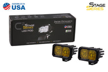 Load image into Gallery viewer, Diode Dynamics Stage Series 2 In LED Pod Pro - Yellow Combo Standard ABL (Pair)