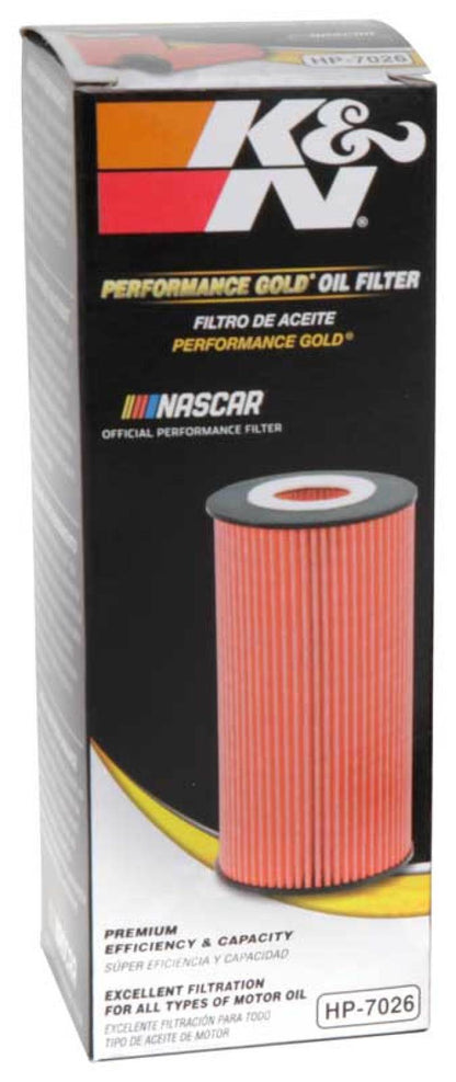 K&N Oil Filter | Cartridge | HP-7026