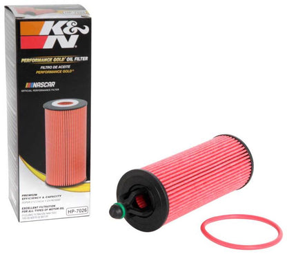 K&N Oil Filter | Cartridge | HP-7026