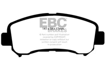 Load image into Gallery viewer, EBC 14+ Nissan Juke 1.6 Turbo Nismo RS Greenstuff Front Brake Pads