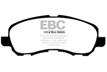 Load image into Gallery viewer, EBC 11-14 Chrysler 200 2.4 Ultimax2 Front Brake Pads