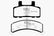 EBC 97-99 Cadillac Deville 4.6 (Rear Drums) Yellowstuff Front Brake Pads