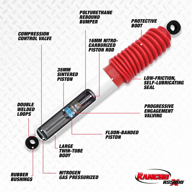 Rancho 86-89 Toyota 4Runner Rear RS5000X Shock