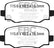 EBC 15+ Fiat 500X 1.4 Turbo Yellowstuff Rear Brake Pads