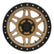 Method MR312 17x8.5 0mm Offset 5x150 110.5mm CB Method Bronze/Black Street Loc Wheel