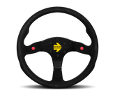Momo MOD80 Steering Wheel 350 mm -  Black Suede/Black Spokes
